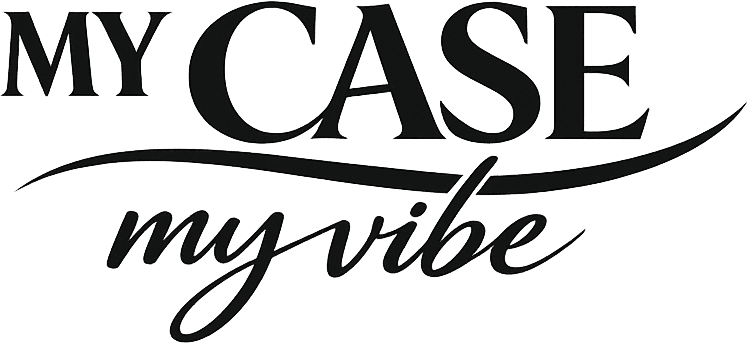 My Case My Vibe phone case brand logo
